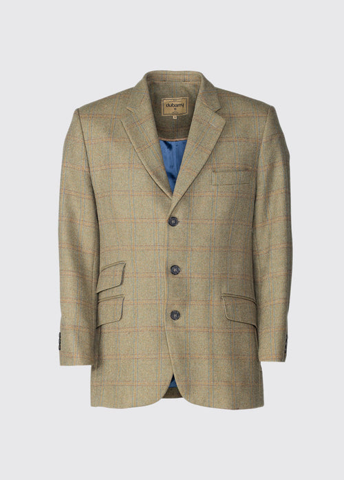 Gorse Regular Fit Tweed Jacket - Connacht Acorn