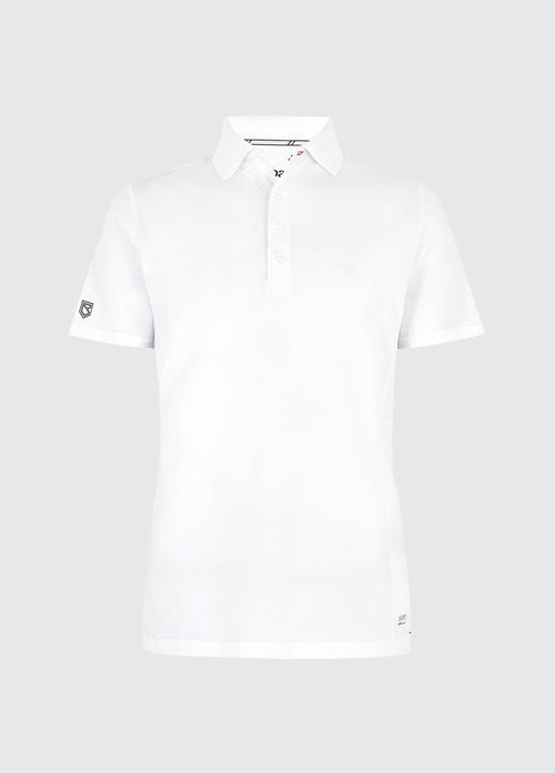 Sorrento Mens Short-sleeved Polo - White