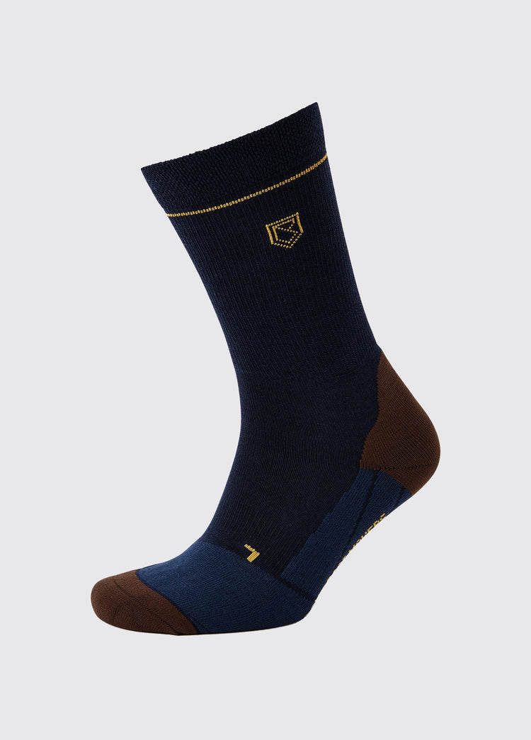 Tintern Short PrimaLoft®/Merino Blend Light Weight Socks - Navy