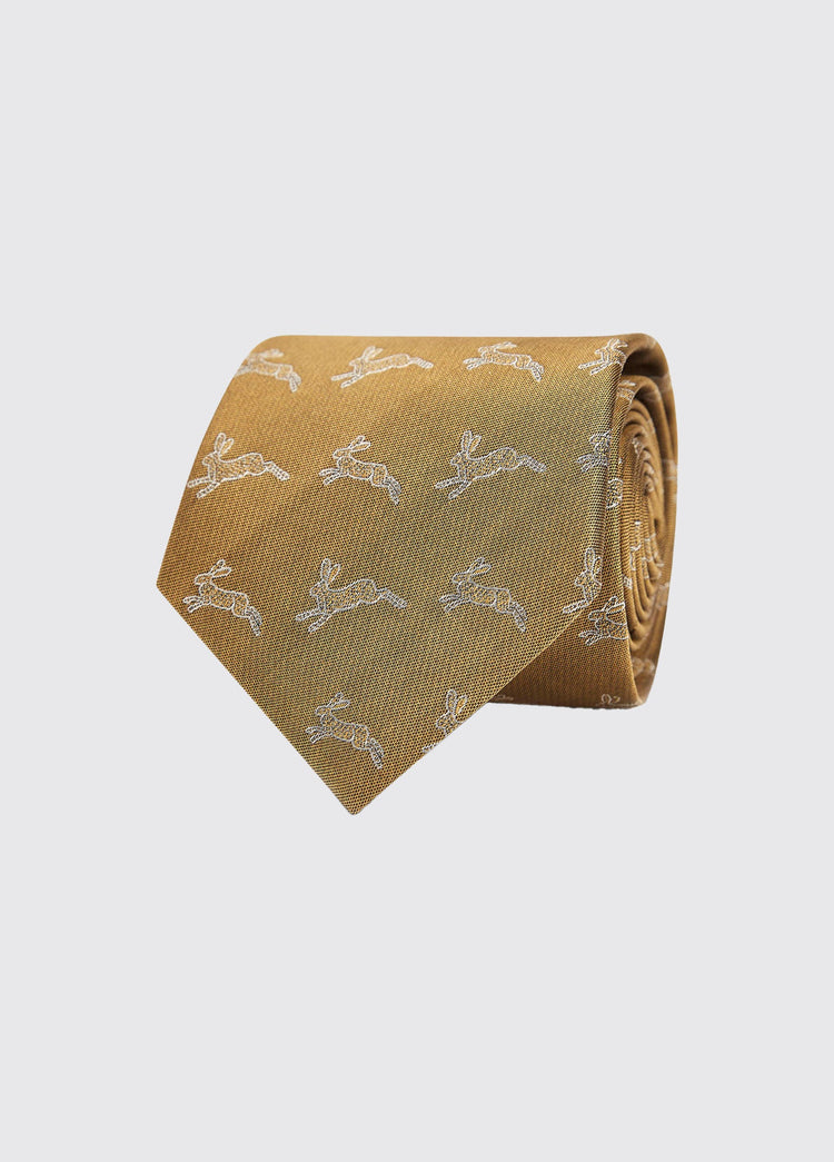 Lacken Mens Silk Tie - Gold