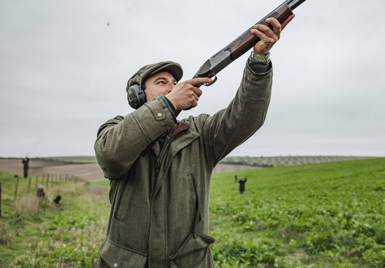 Ballinturbet Tweed Shooting Jacket - Cedar