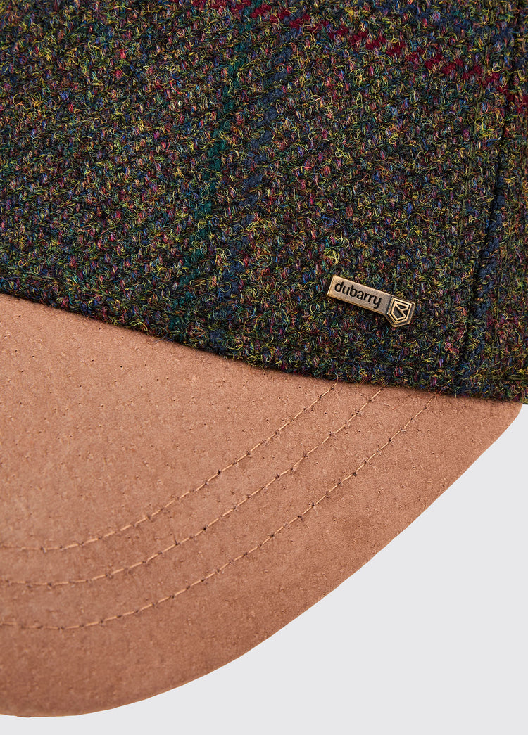 Dowd Mens Tweed Cap - Hemlock