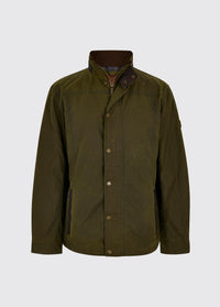 Carrickfergus Men's Waxed Cotton Jacket - Fennel