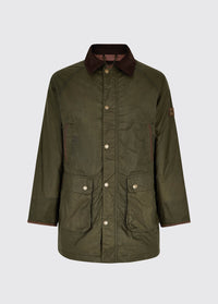 Brunswick Mens Waxed Cotton Jacket - Pine