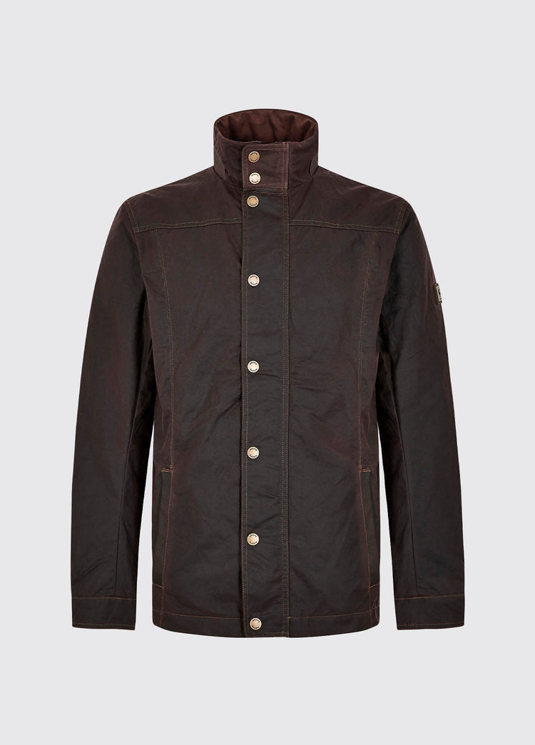 Carrickfergus Men's Waxed Cotton Jacket - Java