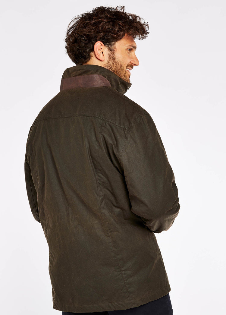 Ciaran Wax Jacket - Olive