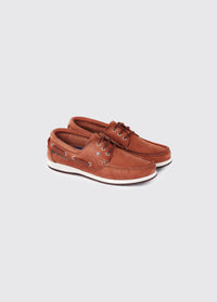 Commodore XLT Boat Shoe - Chestnut