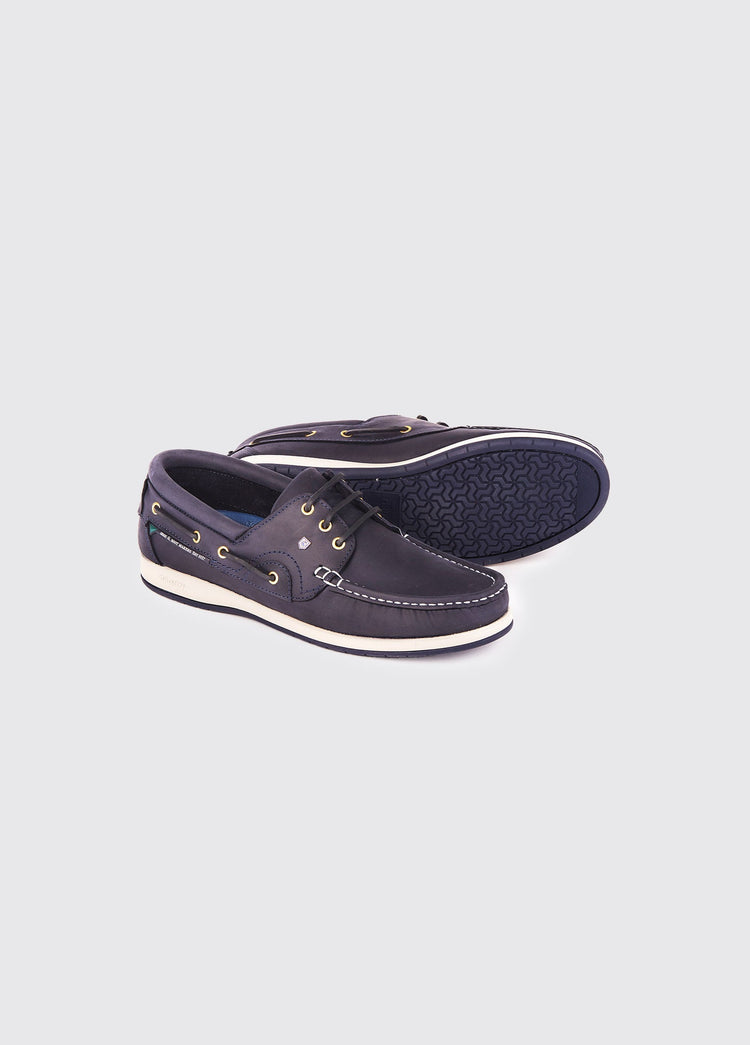 Commodore XLT Boat Shoe - Navy