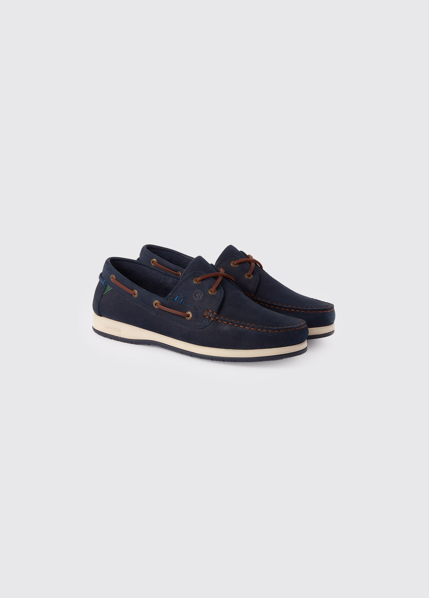 Navy suede boat shoes on sale