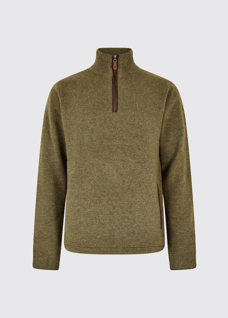 Feeney Men's Windproof Sweater - Dusky Green