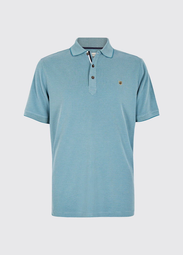 Morrison Men's Polo - Azure Blue