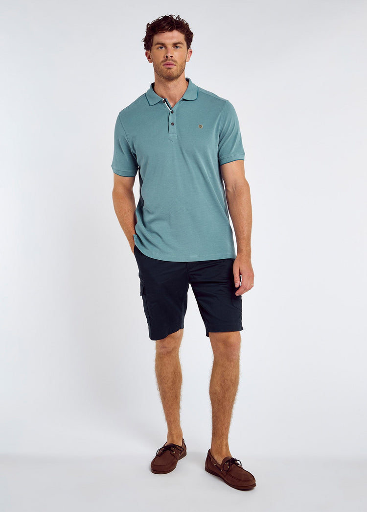 Morrison Men's Polo - Azure Blue