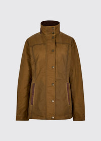 Mountrath Ladies' Waxed Cotton Jacket  - Ochre