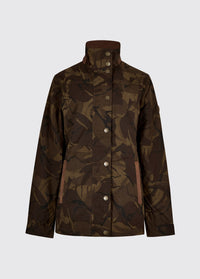 Mountrath LTD Women's Limited edition waxed cotton jacket - Brown Camo