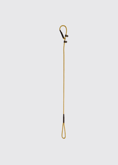 Marley 5ft Nylon Rope slip lead for dogs - Gold