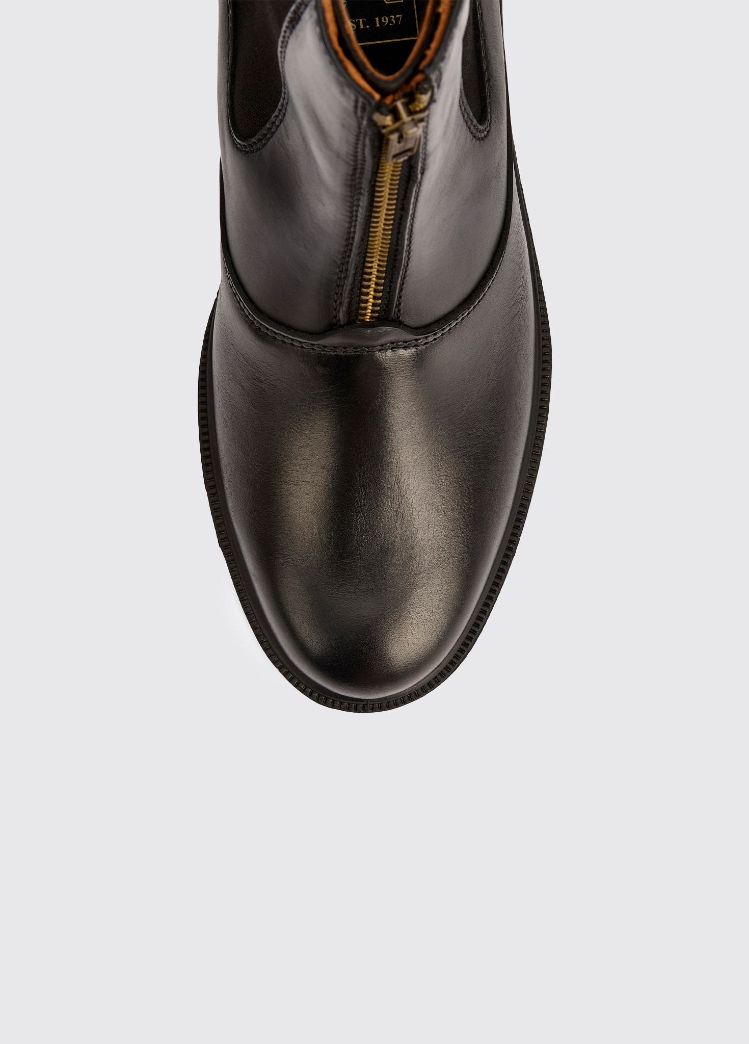 Punchestown Waterproof Paddock Boot - Black