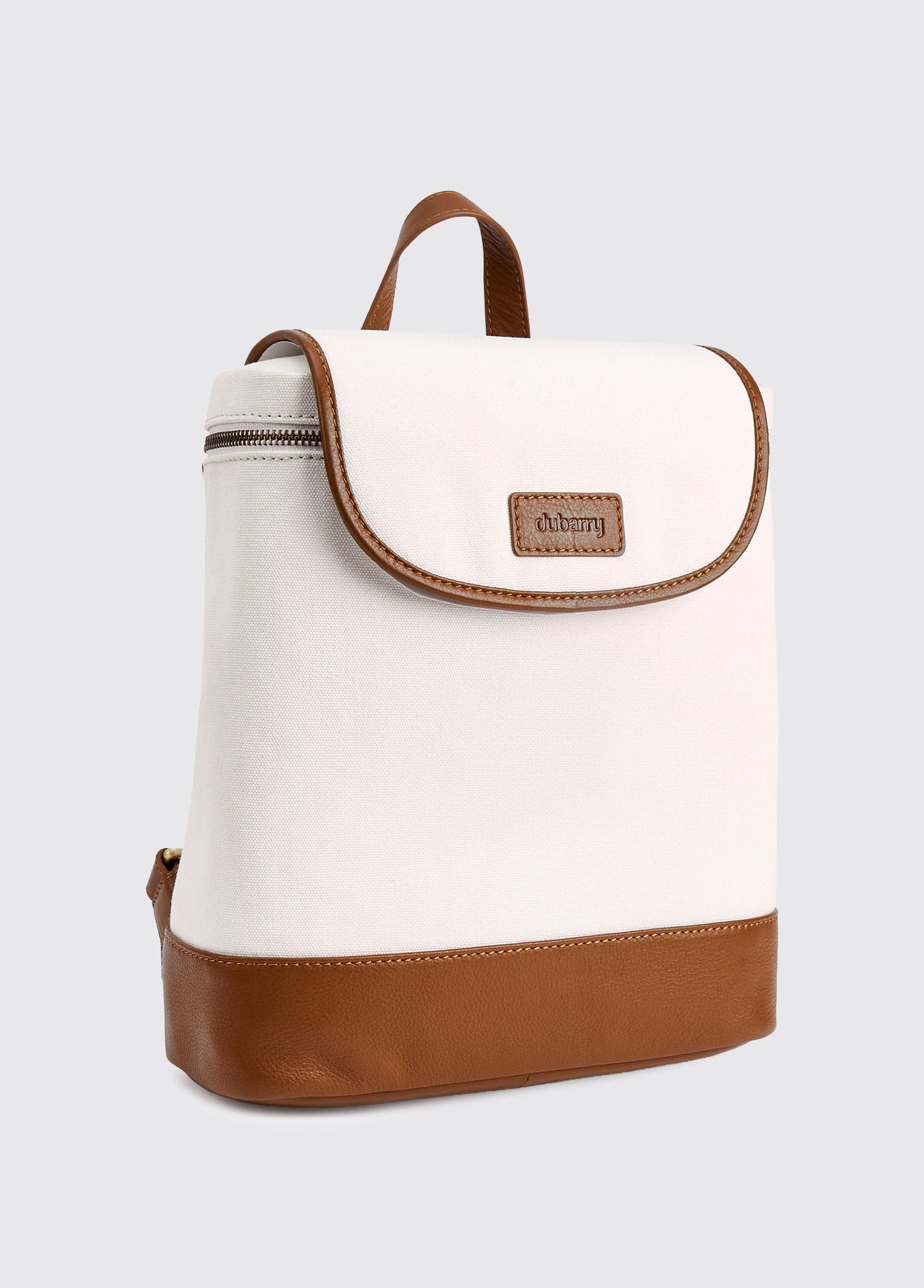 Dubarry Rosegreen Women’s Canvas backpack with leather trimming