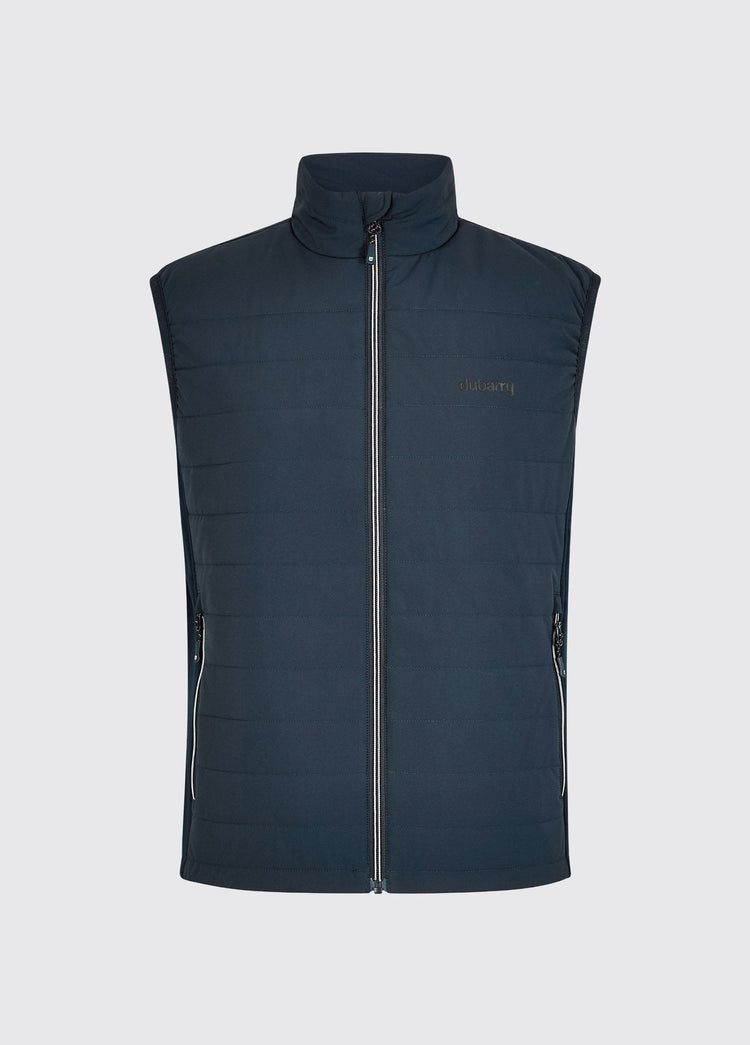 Solent Lightweight men’s hybrid Vest - Navy