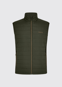Solent Lightweight men’s hybrid Vest - Olive
