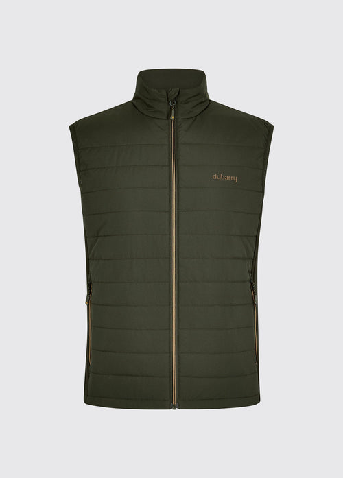 Solent Lightweight men’s hybrid Vest - Olive