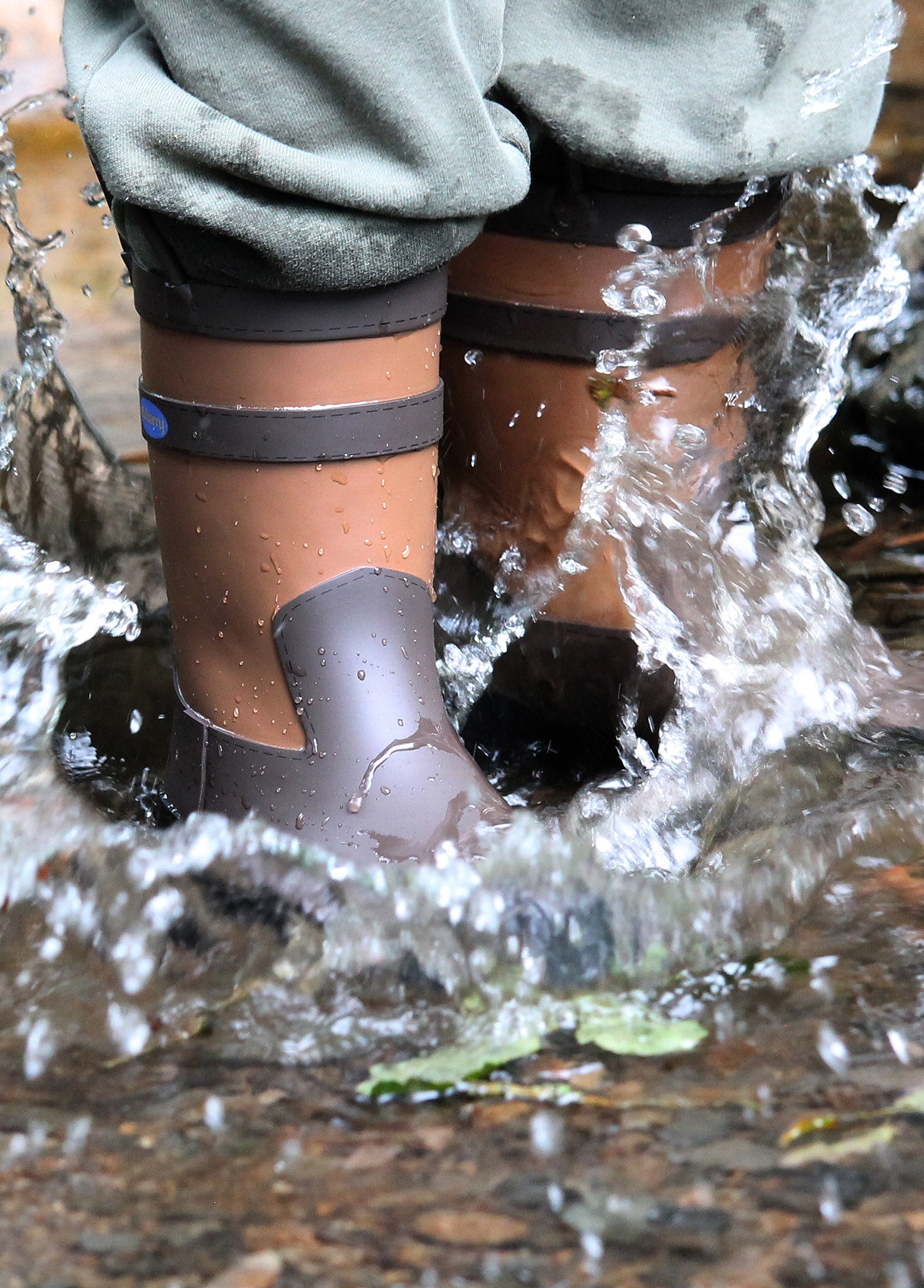 Splash Kid's Waterproof Boot - Walnut
