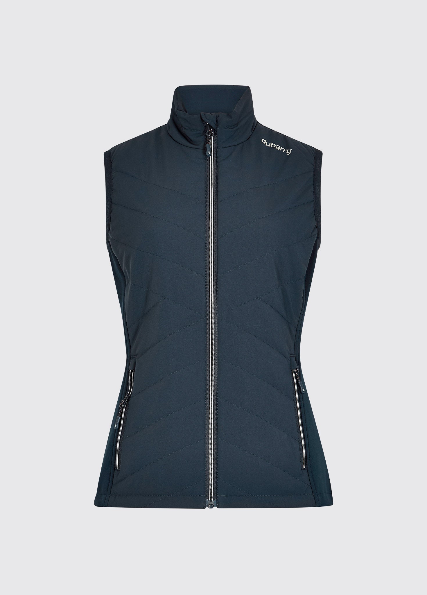 BRIEFING 新品　WOMEN’S HYBRID DOWN VEST S Sunway Women's Hybrid Vest - Navy