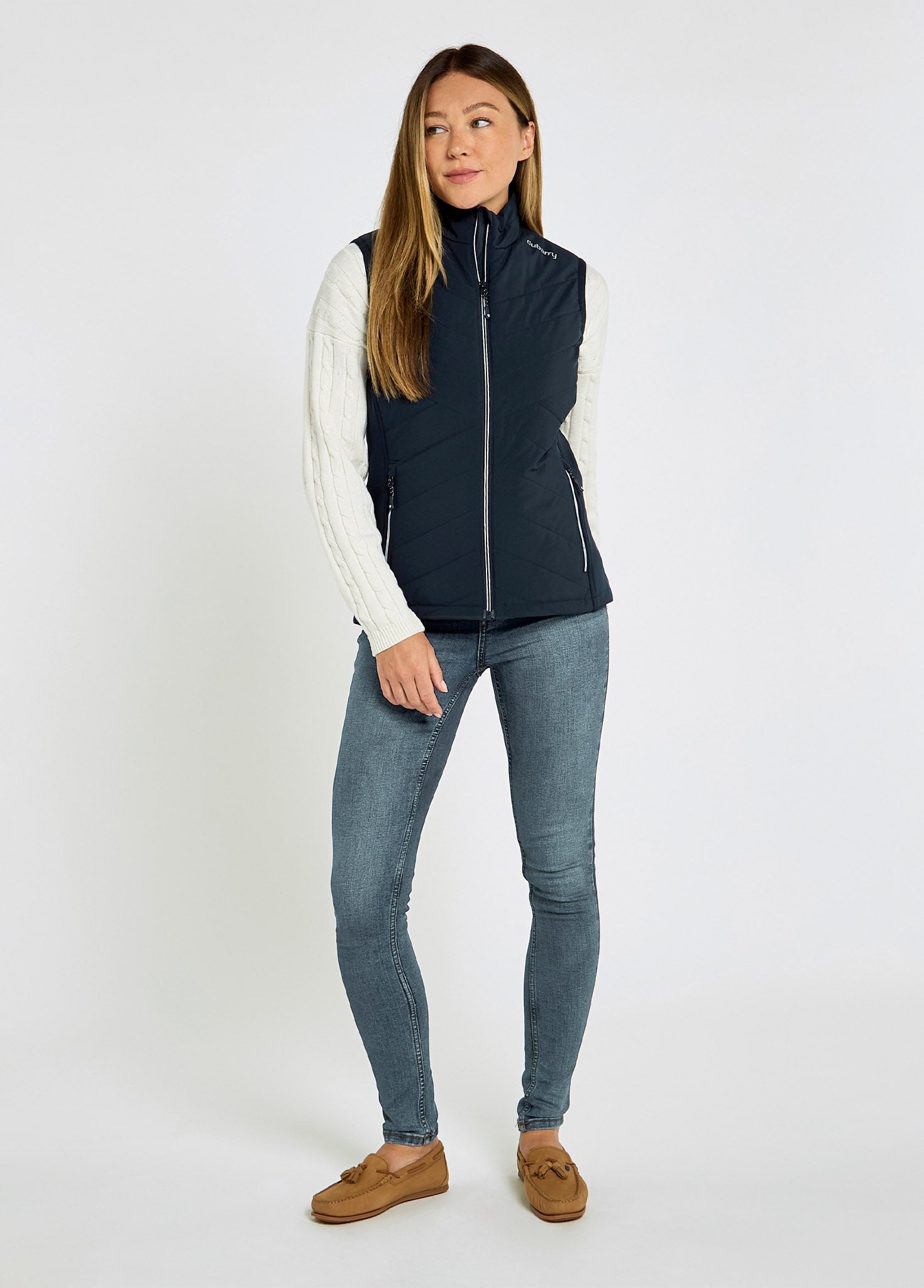 Sunway Women's Hybrid Vest - Navy