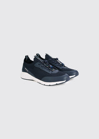 Toledo Ladies Lightweight Aquatech Sock Sneaker - Navy