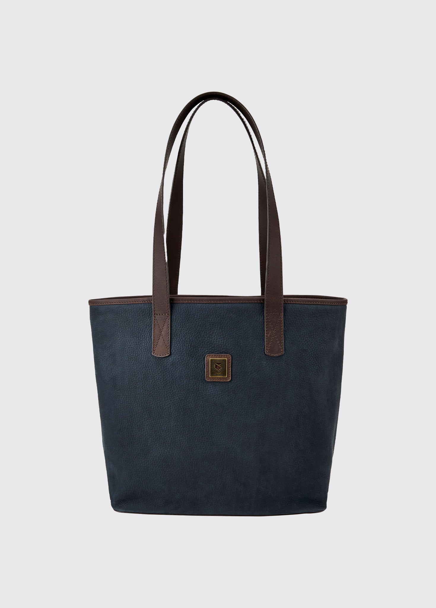 Navy and brown tote bag hotsell