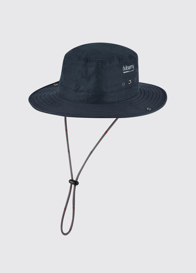 Genoa Brimmed Sun Hat - Navy