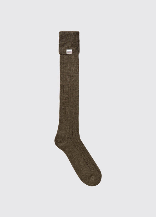 Alpaca Socks - Olive