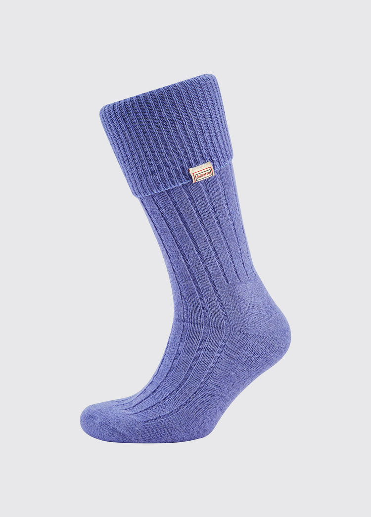 Alpaca Socks - Blue