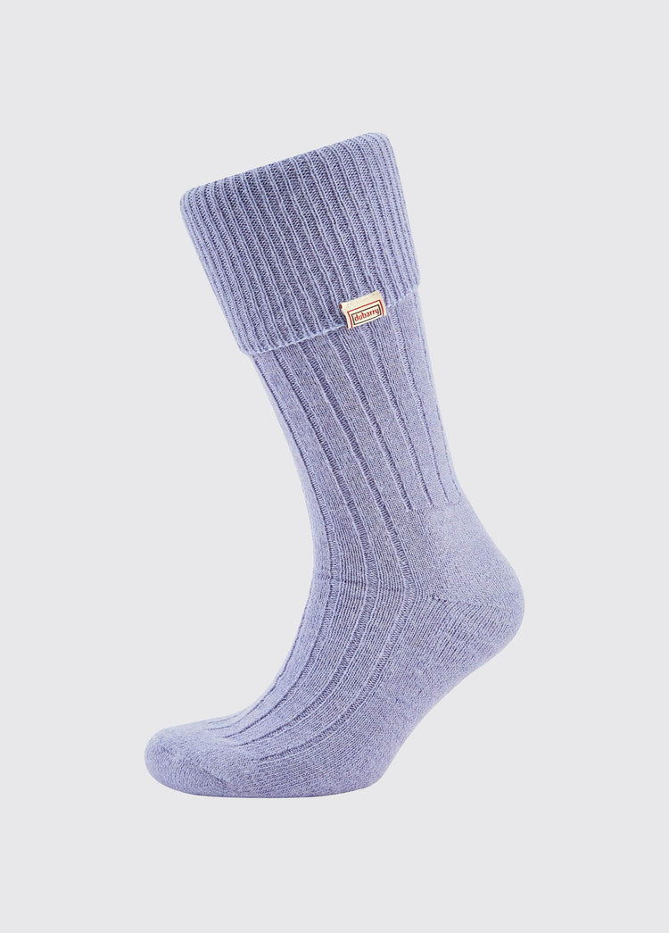 Alpaca Socks - Blue