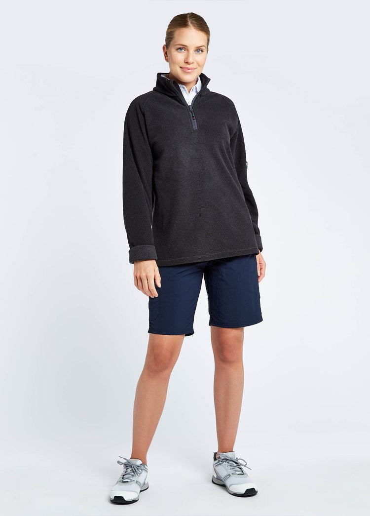 Monaco Ladies' Quarter-zip Fleece - Graphite