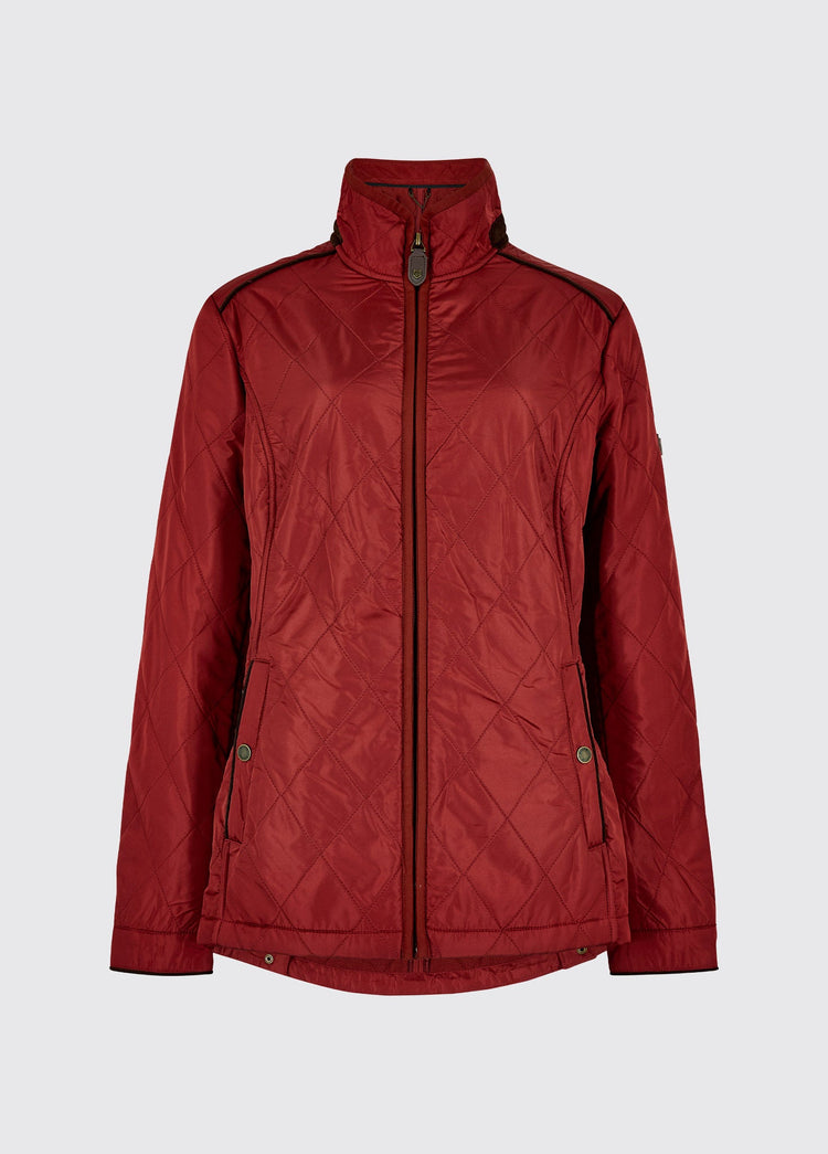 Glenfarne Women’s Quilted Jacket - Red Pepper