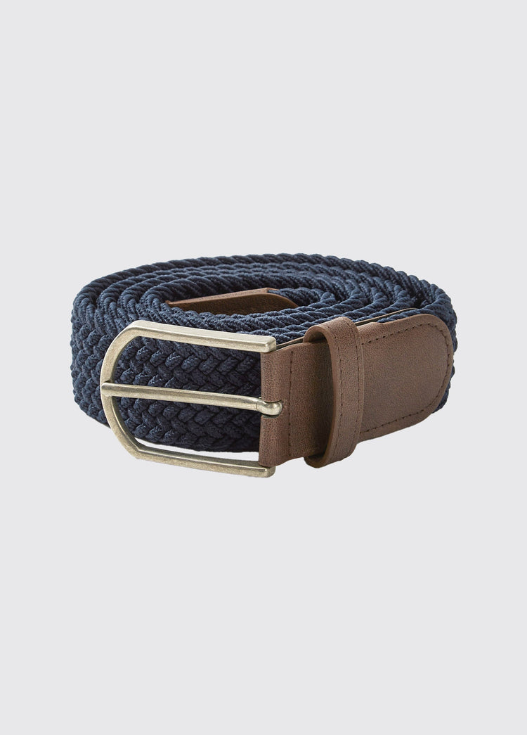 Oysterhaven Woven Belt - Navy