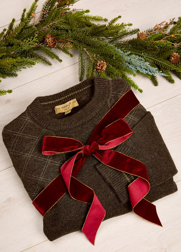 Clarinbridge Crew Neck Sweater - Mahogany