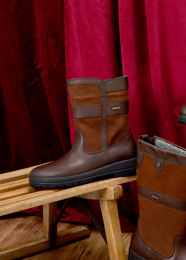 Roscommon Ladies Country Boot - Walnut