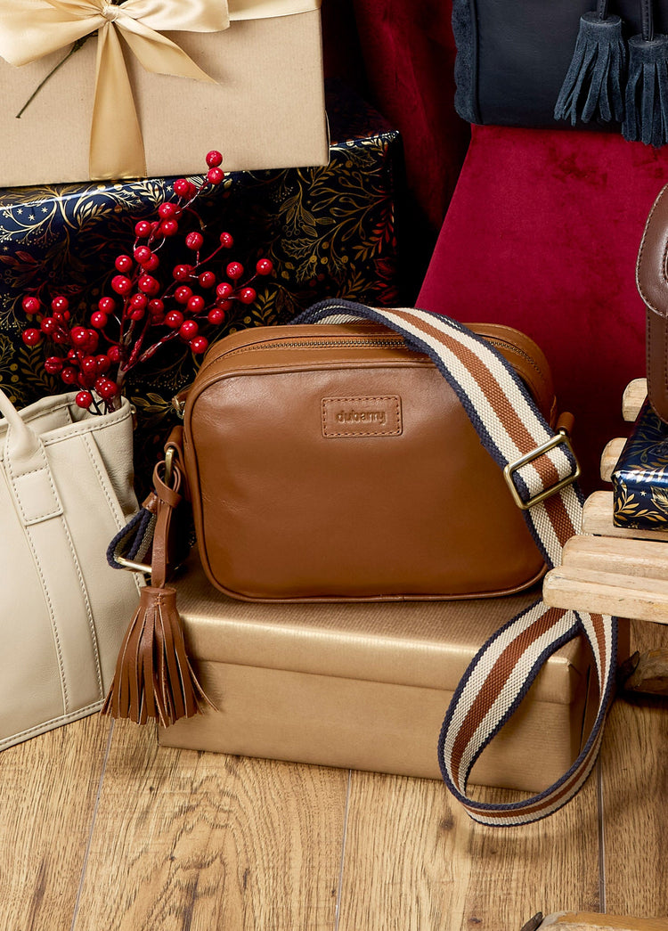 Rostrevor Ladies Crossbody Bag - Caramel